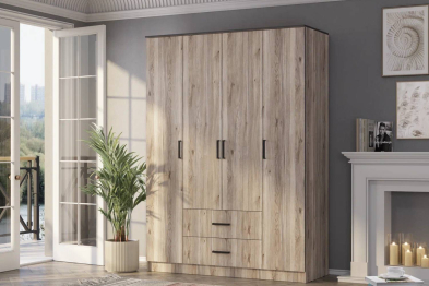 Шкаф 4-х створчатый Титан