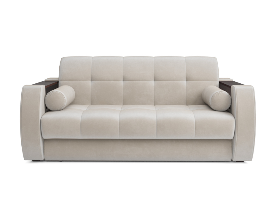 Диваны с ящиком для белья, Диван аккордеон Барон №3 НПБ 120х200 Бархат