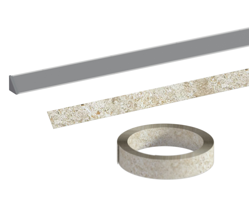 Аксессуары для кухни, Кромка пл 45*0,5*1000 S2013/SO Юрский камень с/клеем