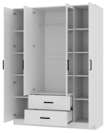 Шкаф 4-х створчатый Фьюжн ШК-14