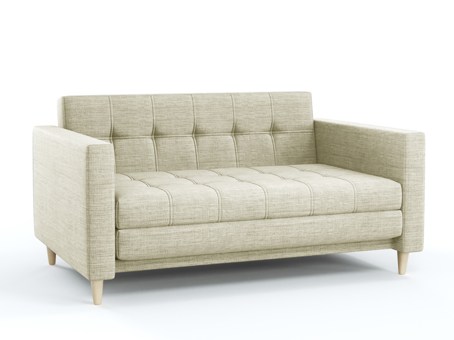 Диваны еврокнижки, Диван-кровать еврокнижка Квадро, рогожка