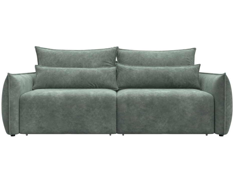 Диваны еврокнижки, Диван прямой Лига-051 НПБ, велюр BRUT