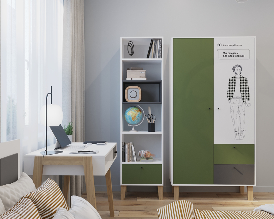 Шкафы двухстворчатые, Шкаф STORY двухстворчатый