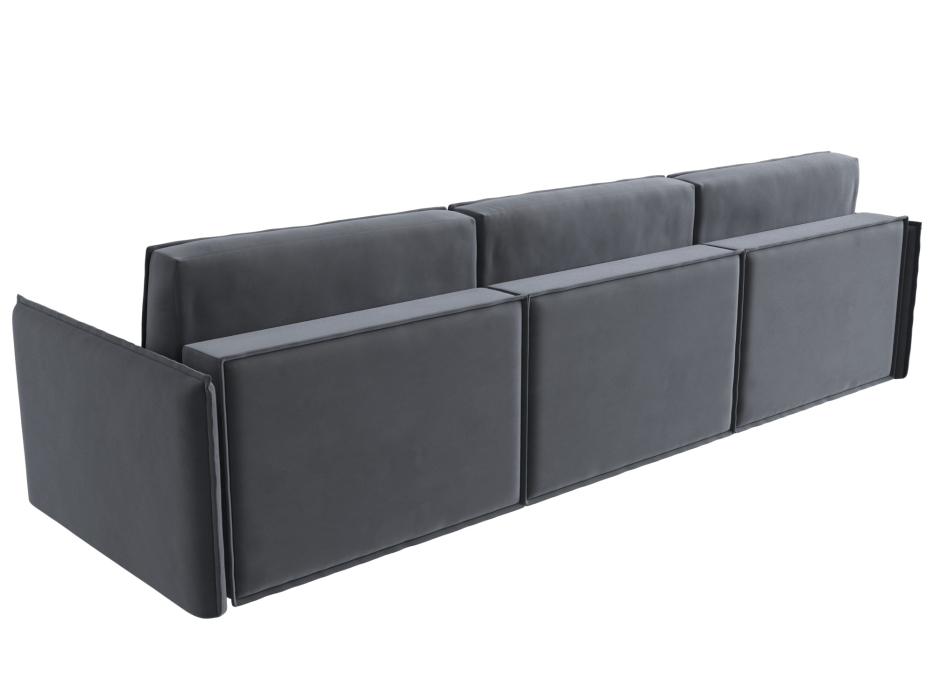 Диваны еврокнижки, Прямой диван Либерти лонг, велюр