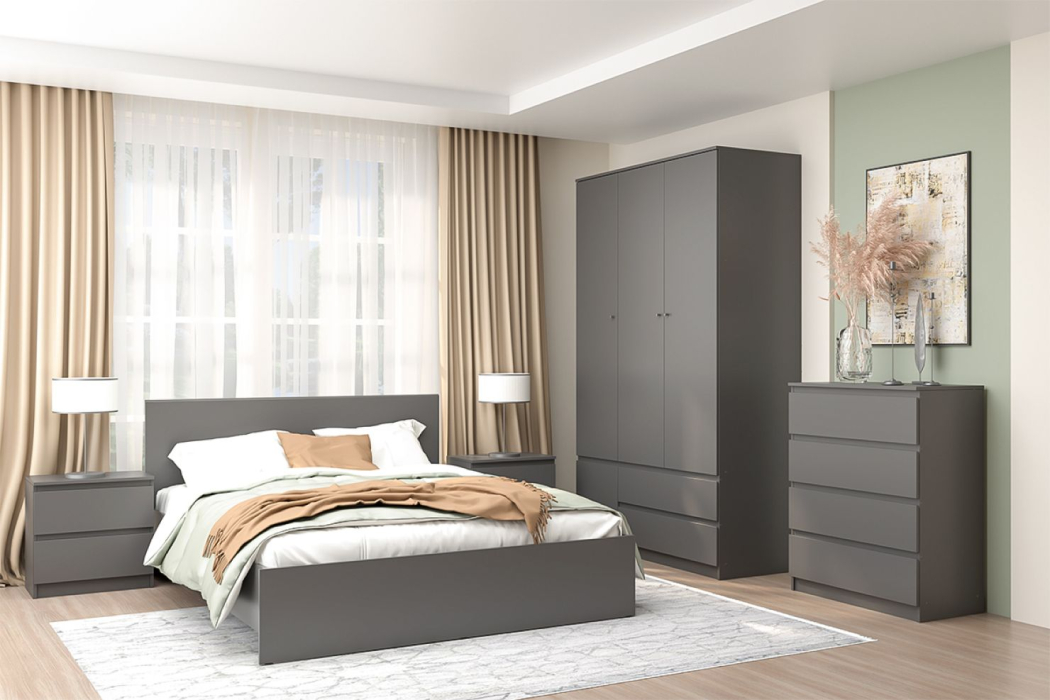 Комоды, Комод 4-Ящика КЭТ-1