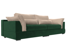 Диваны с ящиком для белья, Прямой диван Пекин, велюр