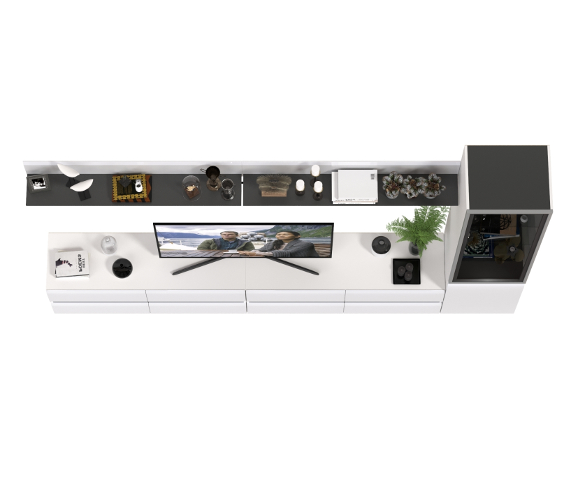 Стенки для гостиной, Модульная стенка Сидней № 102 