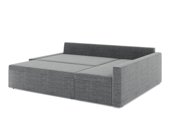 Диван-кровать угловой Фрихетен дельфин, рогожка