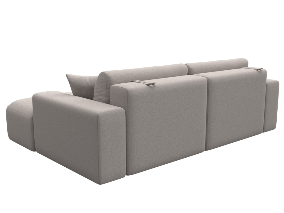 Диваны угловые в гостиную, Диван угловой Лига-036 НПБ Классик правый угол, замша JOLY