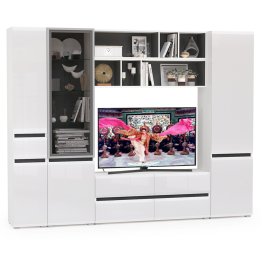 Широкая стенка в гостиную Сидней № 31