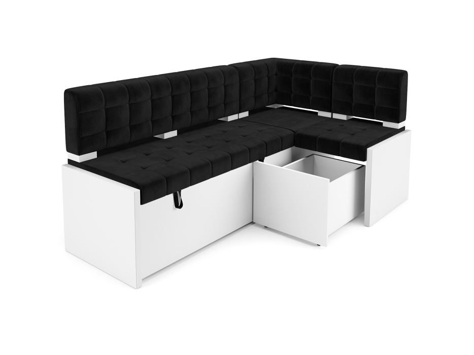 Кухонные уголки, Диван угловой кухонный Ганновер (Велюр) 205х82х130 см