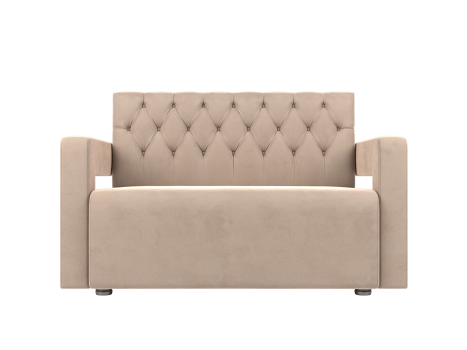 Дизайнерские диваны для гостиной, Прямой диван Рамос Люкс 2-х местный, велюр