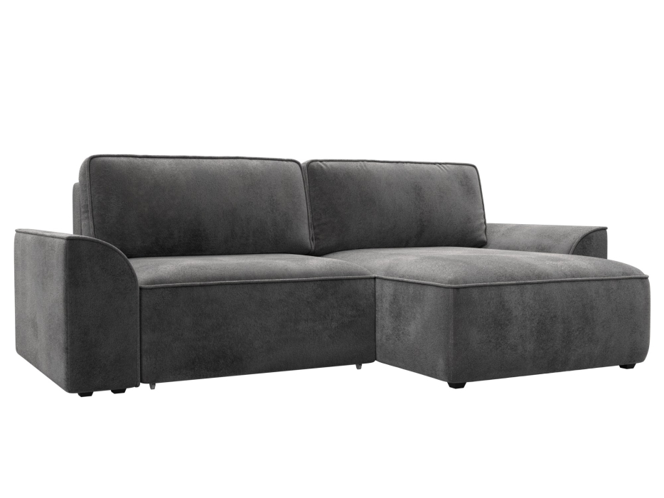 Диваны угловые в гостиную, Диван угловой Лига-048 НПБ, велюр TOWER