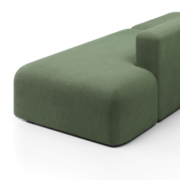 Диван прямой НОВЫЕ ЭМОЦИИ, угол правый