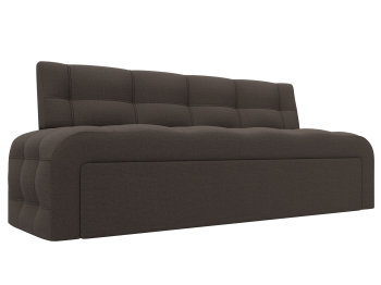 Диван кухонный прямой Люксор, рогожка Амур