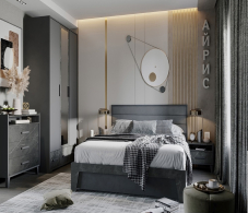 Спальные гарнитуры, Спальня Айрис. Комплект 4, креатель