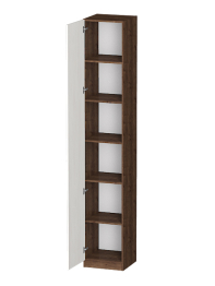 Распашной шкаф Лайф с полками 40*40*240 Дуб экспрессив