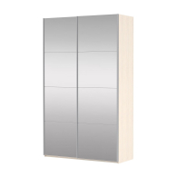 Шкафы-купе 2-х дверные, Шкаф Прайм дуо Зеркало 2300 х 1200 х 570