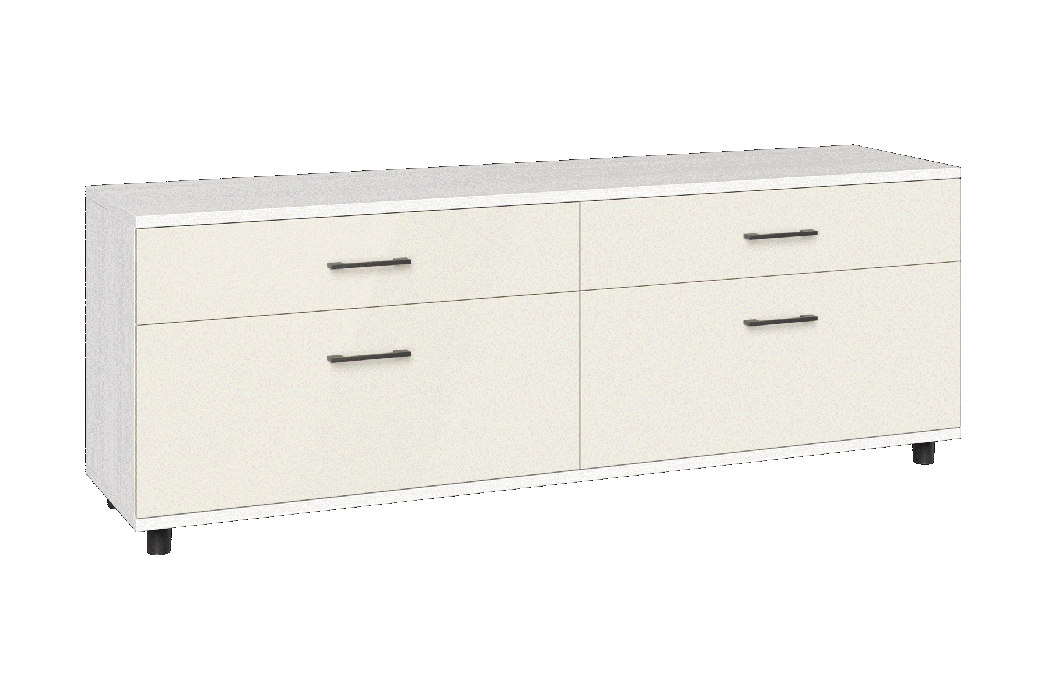 ТВ-тумбы, Модульная система Грейс Тумба ТБ-5028  Снежный Ясень