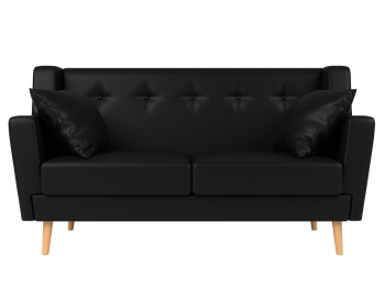 Прямой диван Брайтон 2, экокожа