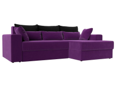 Офисные диваны, Угловой диван Майами правый угол, микровельвет