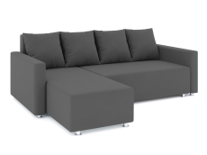 Диваны угловые в гостиную, Диван-кровать угловой Челси еврокнижка, велюр