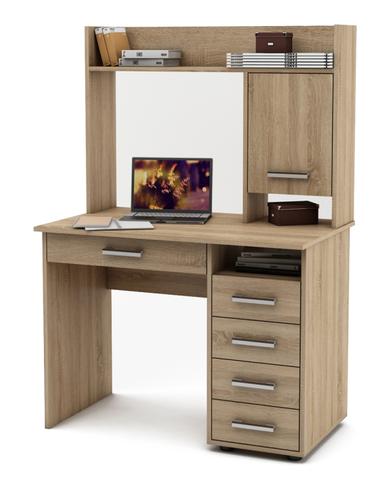 Прямые, Письменный стол с ящиками Остин 11Я