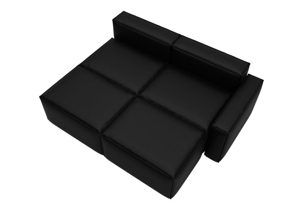 Диваны угловые в гостиную, Диван угловой модульный Лига-063 угол правый, экокожа GRIFON