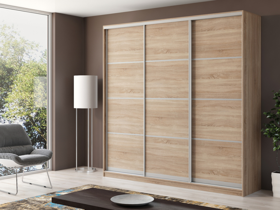 Шкафы-купе, Шкаф купе 3-х дверный Айсберг 240