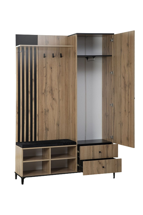 Прихожие, Шкаф для прихожей Либерти 51.22 (Опора Н-150мм)