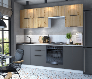 Кухонный гарнитур Калипсо 2,4 м