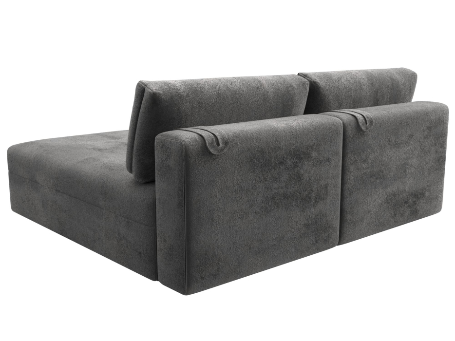 Диваны угловые в гостиную, Диван угловой модульный Лига-060 НПБ угол универсальный, велюр TOWER