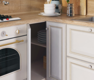 Кухонный гарнитур Регина Белое золото 2х2,1м