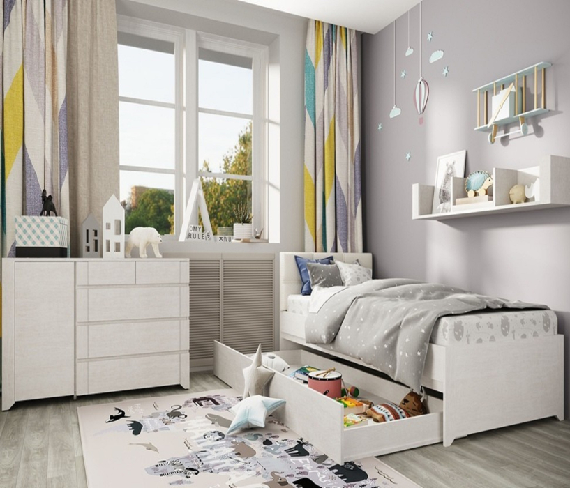 Для девочек, Детская комната Твист. Комплект 3