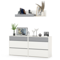 Комоды, Комоды Торонто 13.321 с навесной полкой