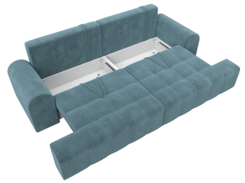 Диван прямой Лига-080, велюр SEVEN