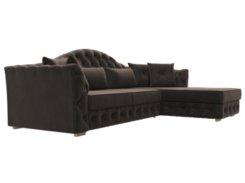 Диван угловой Артис правый угол, велюр