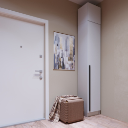 Прихожая Бостон пенал с антресолью