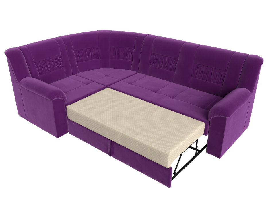 Диваны угловые в гостиную, Угловой диван Карелия левый, микровельвет