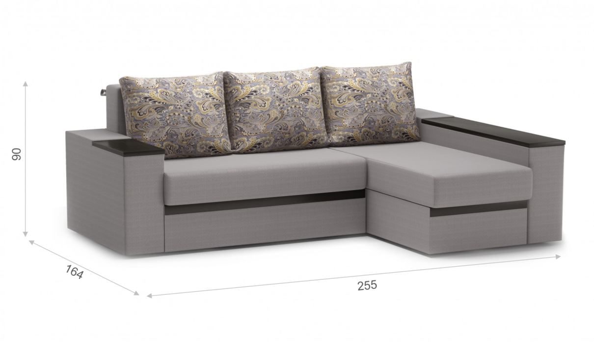 Диваны угловые, Браун угол ПР(Г) Тип C