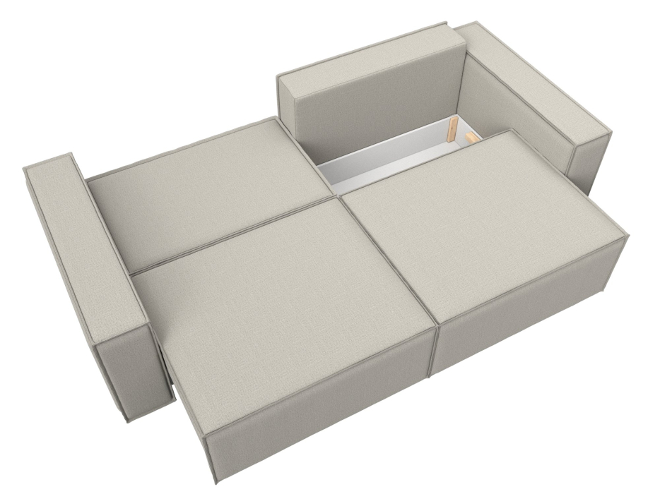 Диваны еврокнижки, Диван прямой Куба, рогожка Амур