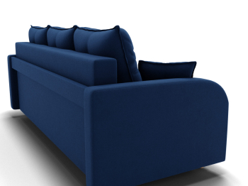 Прямой диван Генри,еврокнижка,велюр