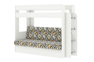 Диван-кровать двухярусная Порто бодега светлая