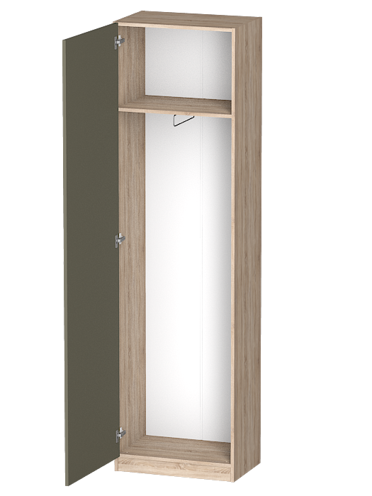 Для одежды, Распашной шкаф Лайф для одежды 60*40*215 Дуб сонома