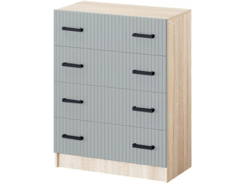 Комод Карина-6 МДФ 4 ящика