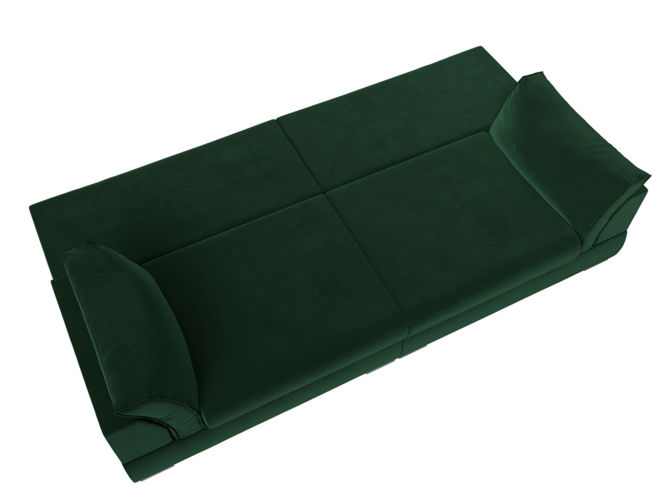 Диваны с ящиком для белья, Прямой диван Пекин, велюр