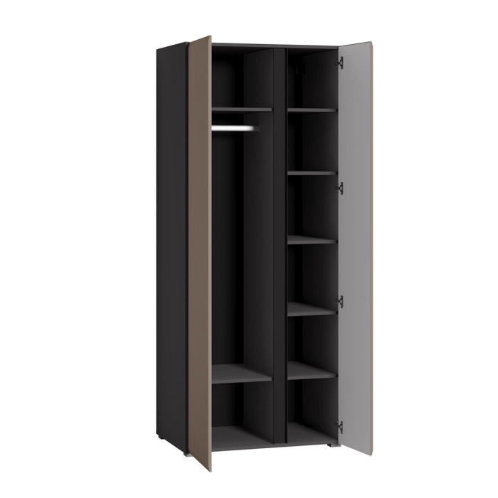 Шкафы двухстворчатые, Шкаф 2х створчатый Сидней 16.367.02