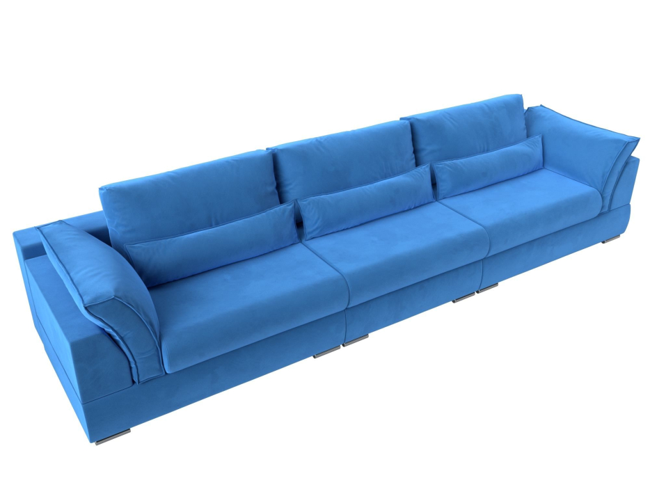 Диваны прямые кухонные, Прямой диван Пекин Long, велюр