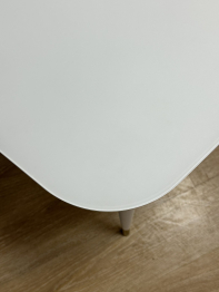 Стол Kenner 1300K раздвижной, стекло сатин