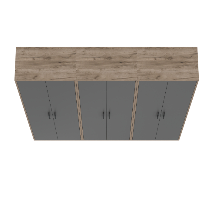 Для одежды, Три шкафа для одежды Домино 2-3430